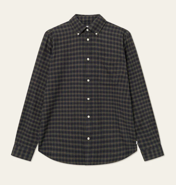 Kent Check Shirt 2.0 Pine Green/Black