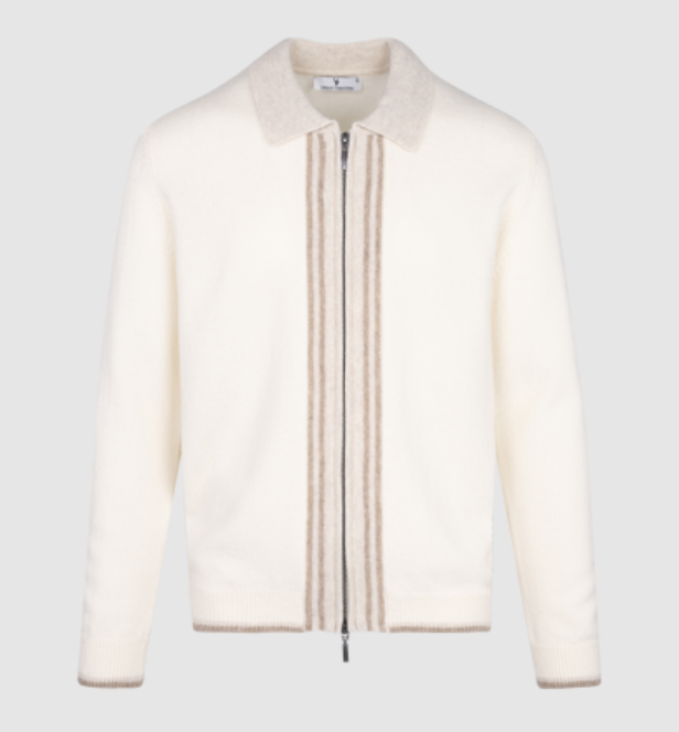 Ford Zip Cardigan