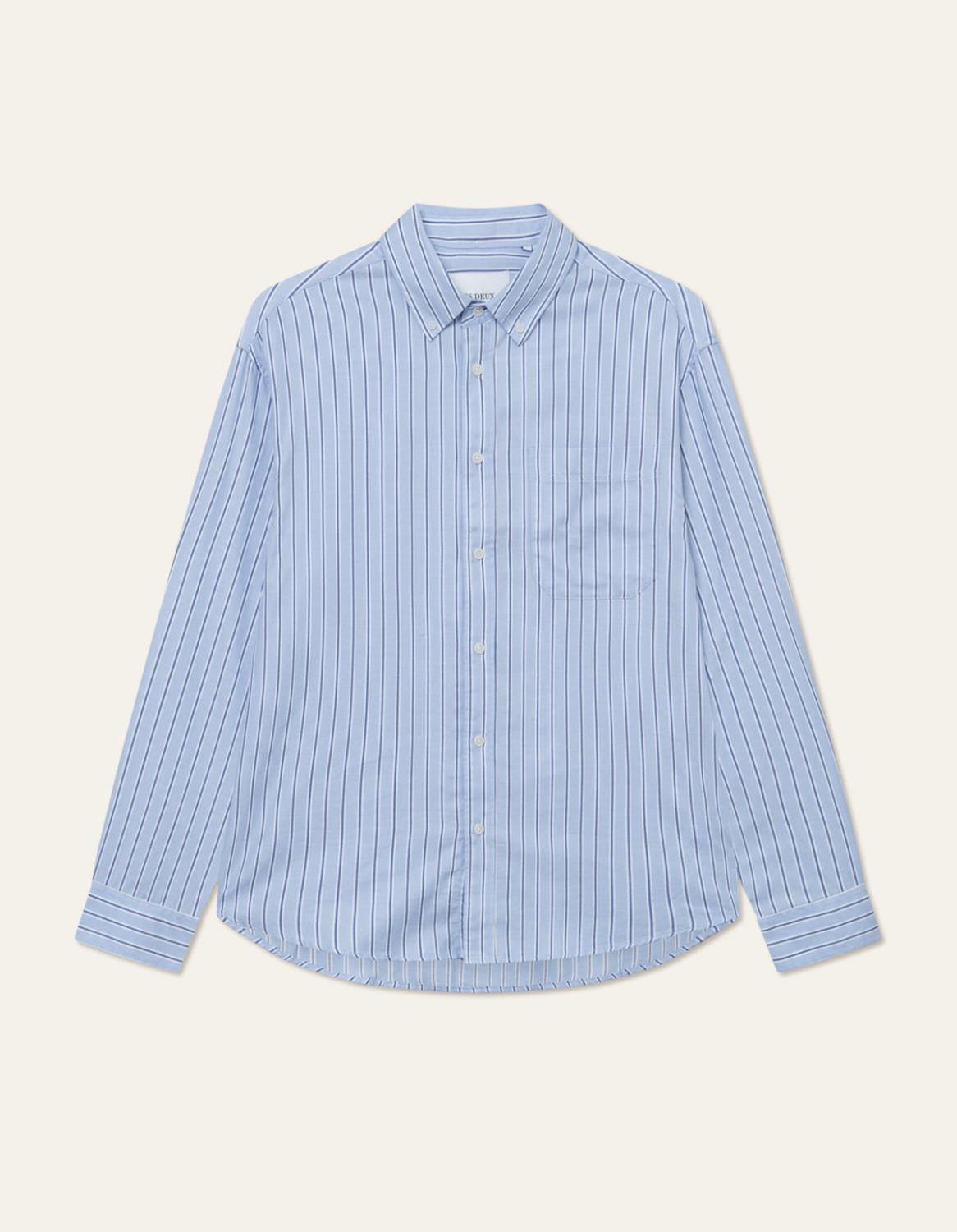 Kolton Herringbone Poplin Shirt