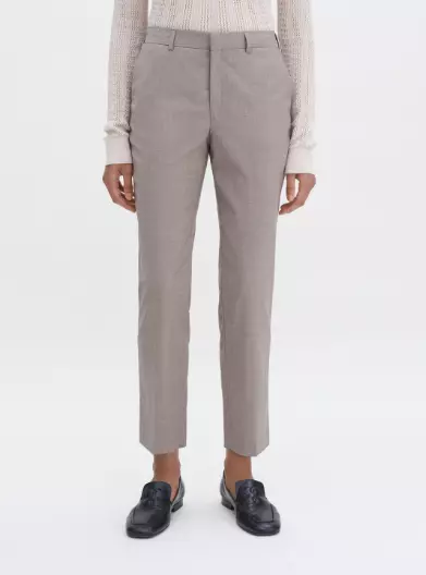 Emma Cropped Cool Wool Trousers