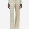 Sahay Trousers : White Pepper
