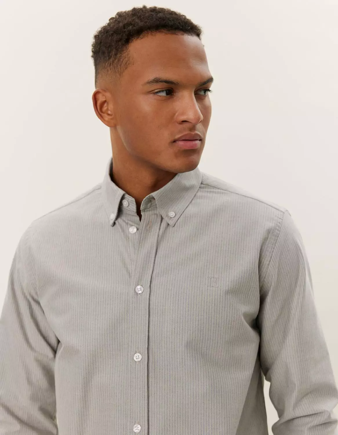 Konrad Stripe Oxford Shirt