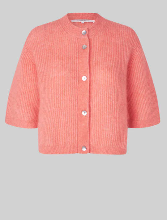 Andrea Knit Rib Cardigan