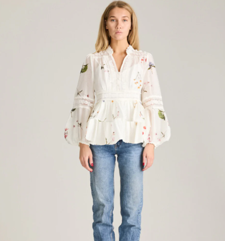 Aliahrv Garden Blouse