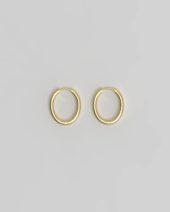 Slim Hoop Medium Plated