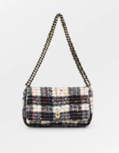 Boucle Checked Hollis Bag
