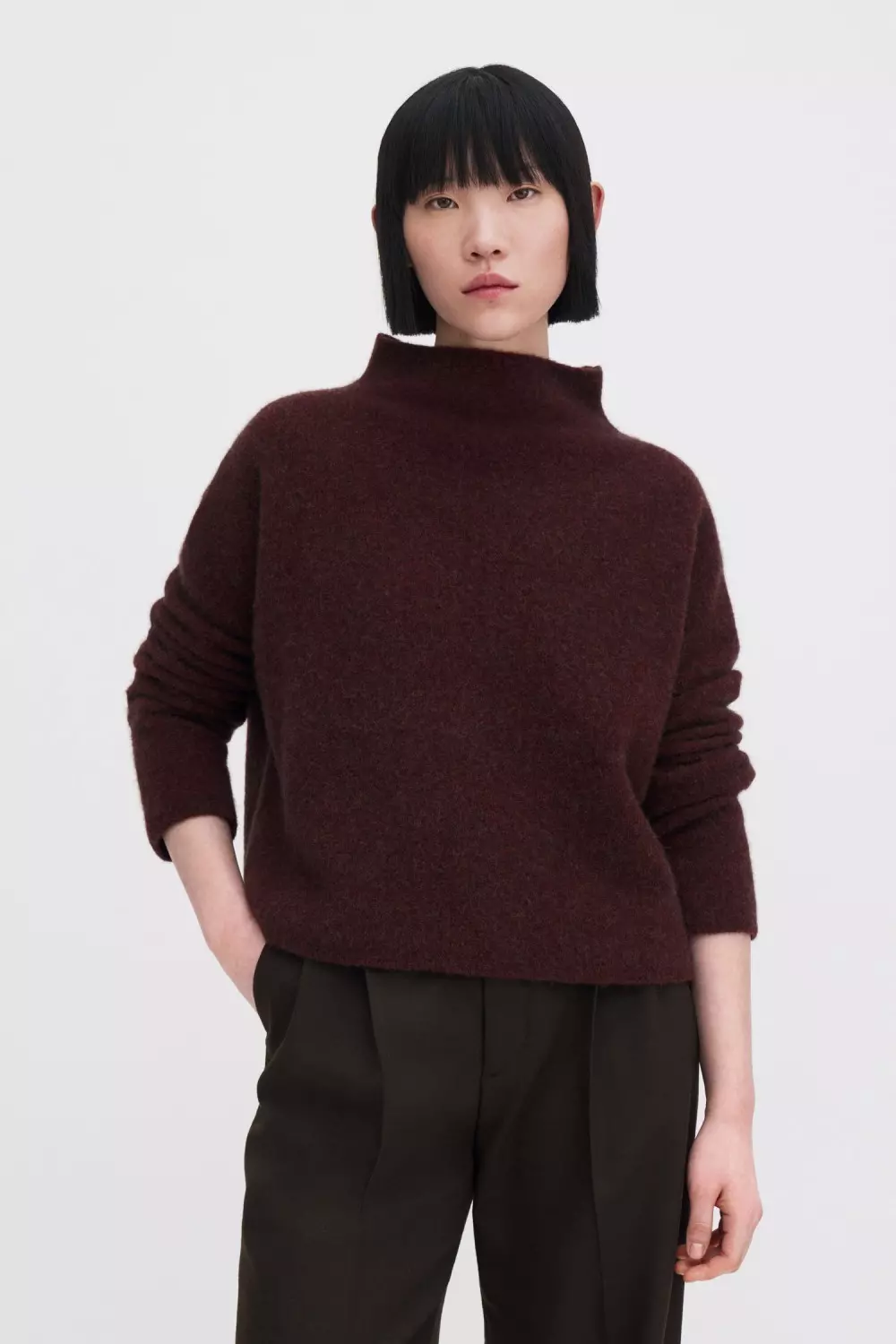 Mika Yak Funnelneck Sweater