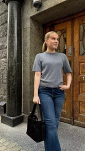 Vilena Knit SS O-Neck