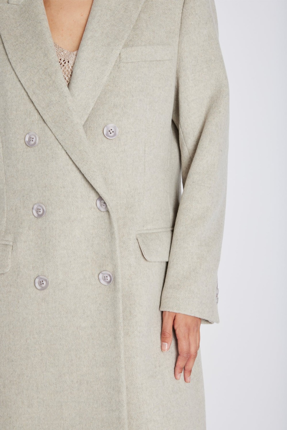 Fallopia BB Abellas Coat Col: Beige Melange