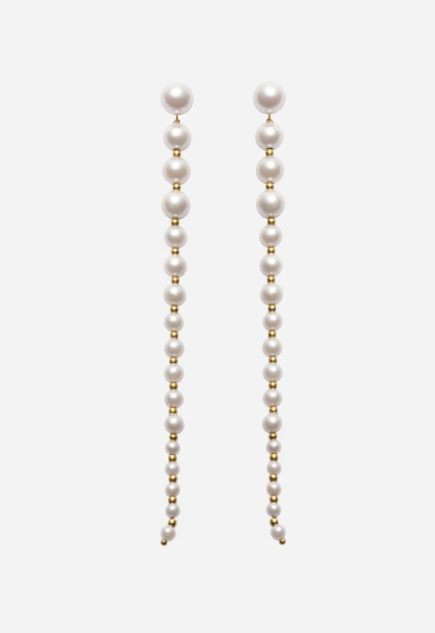 The Long Pearl Earrings