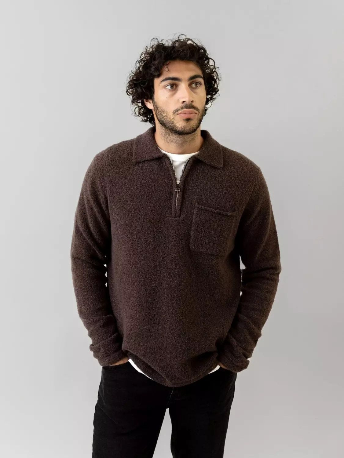 MMG Ryan Boil Zip Polo Pullover