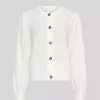 MSCH Miabelle Hope Cardigan: Col. Egret