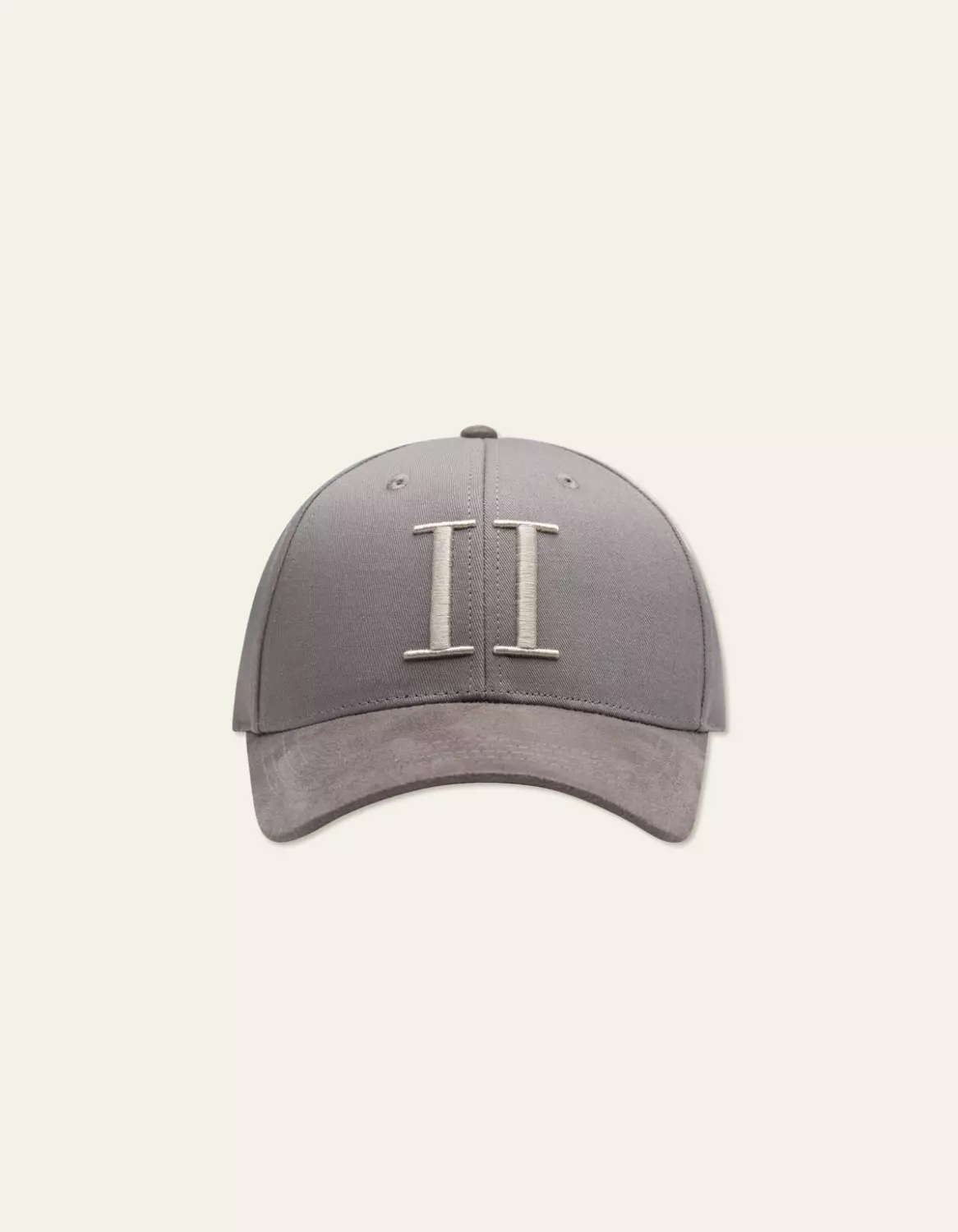 Baseball Cap Suede II Col. Light Grey