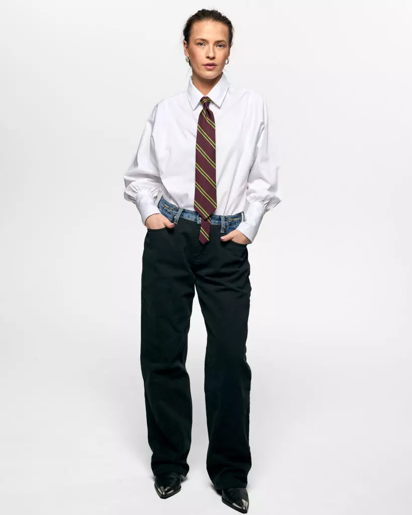 Anne Solid Oversized White