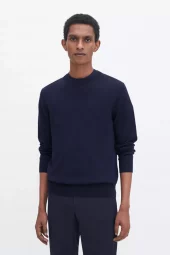 Merino Sweater: Navy