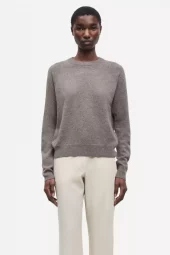 Boston O-Neck: Grey Blue Mel