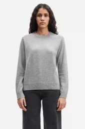 Boston O-Neck: Grey Mel