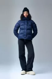 Stella Short Jacket: Navy