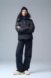 Stella Short Jacket: Black