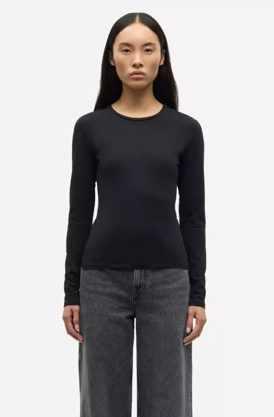Saesme LS T-Shirt : Black