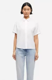 Mina SS Shirt : White