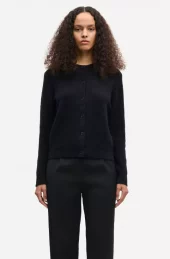 Nor Short Cardigan : Black