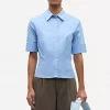 Sasky SS Shirt : Bel Air Blue