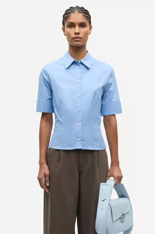 Sasky SS Shirt : Bel Air Blue