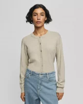 MSCH Sefika Rachelle Cardigan : Oatmeal Melange