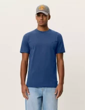 Nørregaard Contrast T-Shirt : Dark Denim Blue