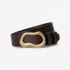 Gloria Belt : Dark Brown