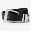 Bennett Belt : Black Silver