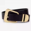 Bennett Belt : Black Gold