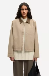 Sarobinson Jacket : Greige