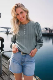 Raus Guru Cardigan : Chinois Green