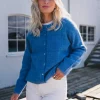 Raus Amalie Cardigan : Quiet Harbour