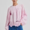 Elinor Blouse : Lilac Chiffon