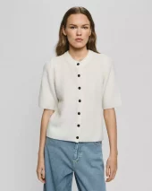 MSCH Jinie 2/4 Cardigan : Egret