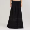 Lita Maxi Skirt : Black