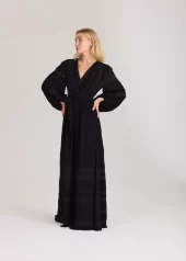 Lita Maxi Dress : Black