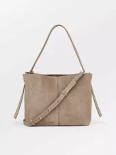 Suede Fraya Small Bag : Moral Grey