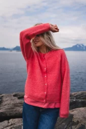 Amalie Cardigan : Tea Rose