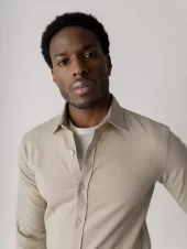 MMG Marco Oxford Shirt : Chateau Grey