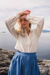 Raus Olivie Shirt : Turtledove