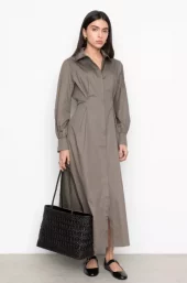 Leandra Dress : Army