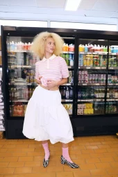 Fly Cras Skirt : Ivory