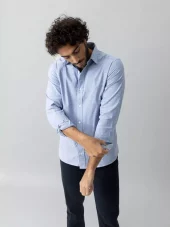 MMG Marco Oxford Shirt : Light Blue