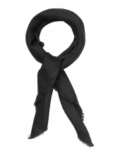 Cashma Small Scarf : Black