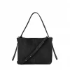 Suede Fraya Small Bag : Black