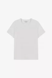 Crew Neck Pima : Ivory